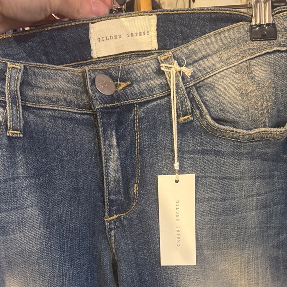 Gilded Intent • NWT Distressed Jeans - Picture 3 of 5
